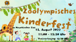 Zoolympisches Kinderfest im Neunkircher Zoo