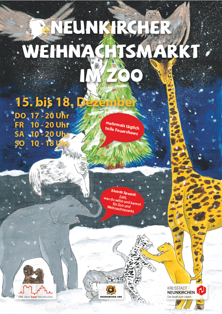 Neunkircher Weihnachtsmarkt Im Zoo