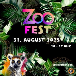 Plakat des Zoofest 2025