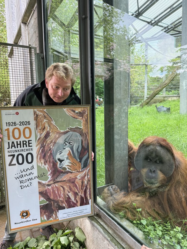 Mehr über den Artikel erfahren Jubiläumsplakat nun im Zooshop erhältlich