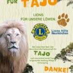 Lions Club Saar-Ost übernimmt Patenschaft für Löwen Tajo